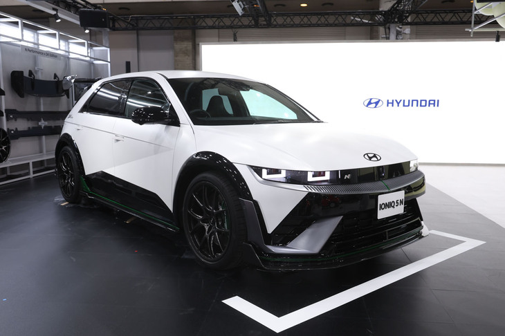 「DKエディション」を装着した「ヒョンデ・アイオニック5 N」。
