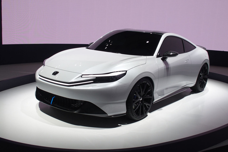 「プレリュード コンセプト」の内装は未完成なのか、ジャパンモビリティショー2023では非公開。どんなデザインになるのか、今後のお楽しみだ。