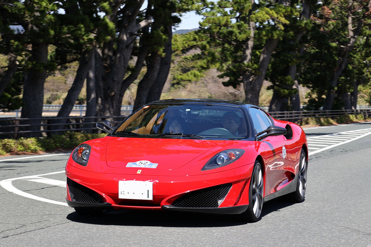 2008年「フェラーリSP1」。名古屋在住の世界的なフェラーリコレクターで、ギャラリーも開設している平松潤一郎氏の依頼により、フェラーリが約50年ぶりにワンオフ製作したスペシャルモデル。