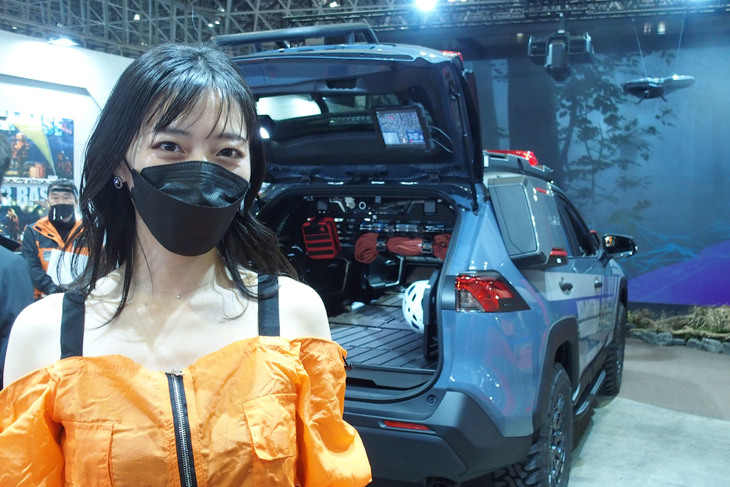 豊田自動織機ブースの様子。