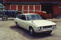 1968年に発表した「いすゞ117クーペ」。他社とは趣を異にするクルマづくりにより、独自の地位を築いたいすゞだが、2002年に国内の乗用車事業から手を引いた。