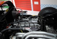 エンジンは「コンパーノ」のものを強化した水冷直列4気筒DOHC（1298cc）。最高出力は140ps。