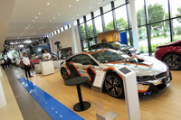 「BMW GROUP Tokyo Bay」オープニングセレモニーの会場から