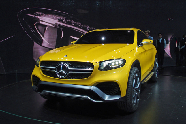 メルセデス・ベンツのワールドプレミア「コンセプトGLCクーペ」。