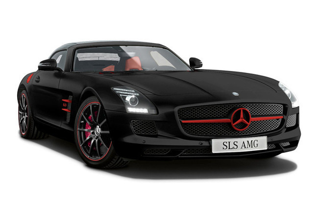 「SLS AMGロードスター マットブラックエディション」