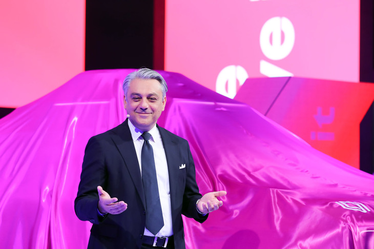 ずっと笑顔だったルノーCEOのルカ・デメオさん。なんか肌艶もいいなあ。