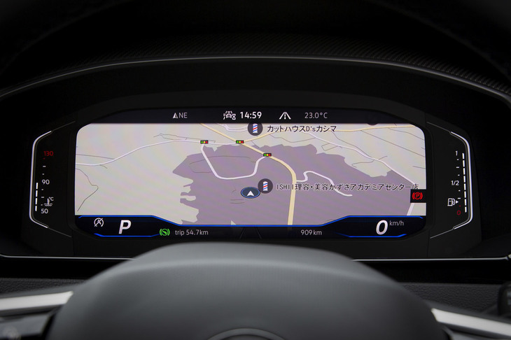 フォルクスワーゲン・アルテオン（デジタルメータークラスター「デジタルコックピットプロ」）