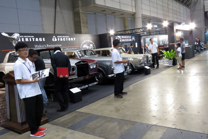 WAKUI MUSEUMのブースの様子。