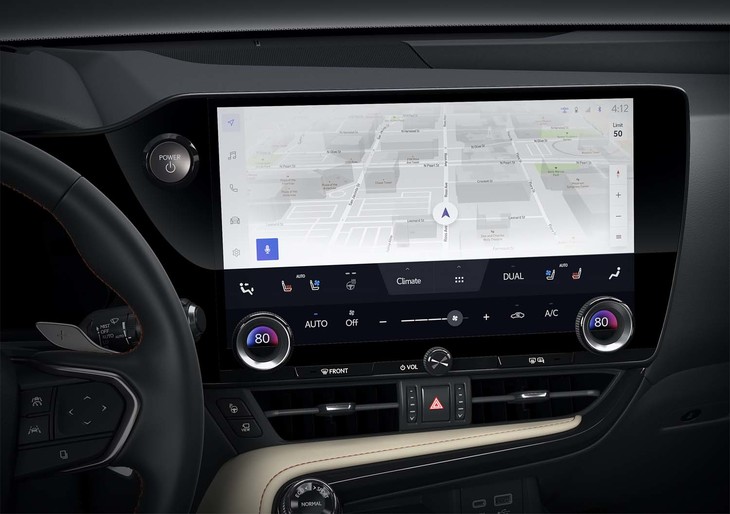 レクサスNX（14インチタッチワイドディスプレイ）