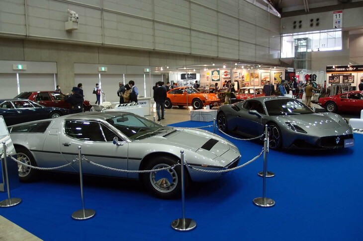 マセラティブースの様子。