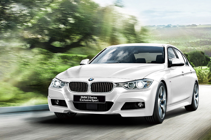 14年式の限定モデル「BMW 3シリーズ エクスクルーシブ スポーツ」。