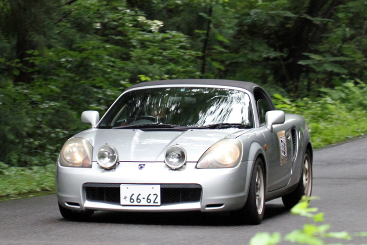 1996年「トヨタMR-S」。3台参加した日本車のうちの1台。