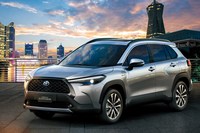 2020年7月9日にタイで発売された「カローラ クロス」。日本には未導入だが、順次導入国を拡大すると説明されていた。