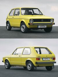 1974年に登場した、初代「フォルクスワーゲン・ゴルフ」。言わずと知れた、実用車のベンチマークである。