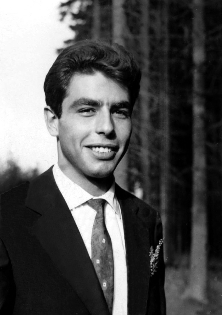 若き日のドラゴット氏。レンタカー業界に人生を賭けた。