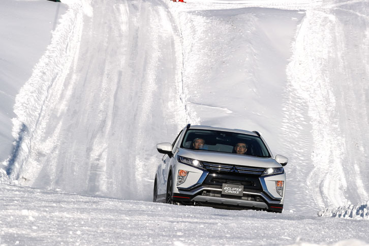 「エクリプス クロス」のS-AWCのコンセプトは、「多くのお客さまにリーズナブルな価格でS-AWCの良さを堪能してもらうこと」にあるという。