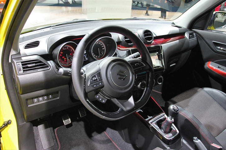 スズキ・スイフトスポーツ（インテリア）