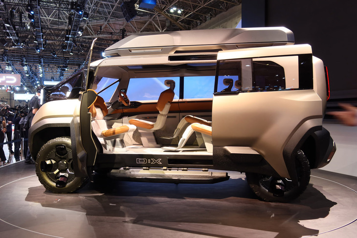 MPVのコンセプトカー「三菱D：Xコンセプト」。
