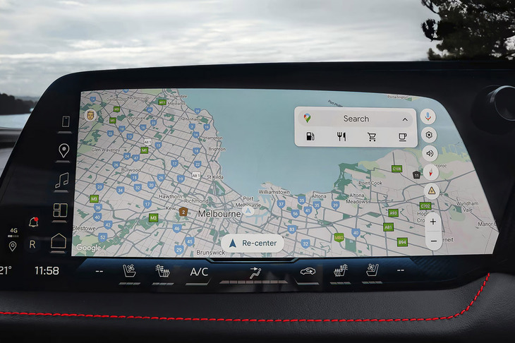 「Googleビルトイン」の採用により、車両が常にインターネットとつながるようになった。