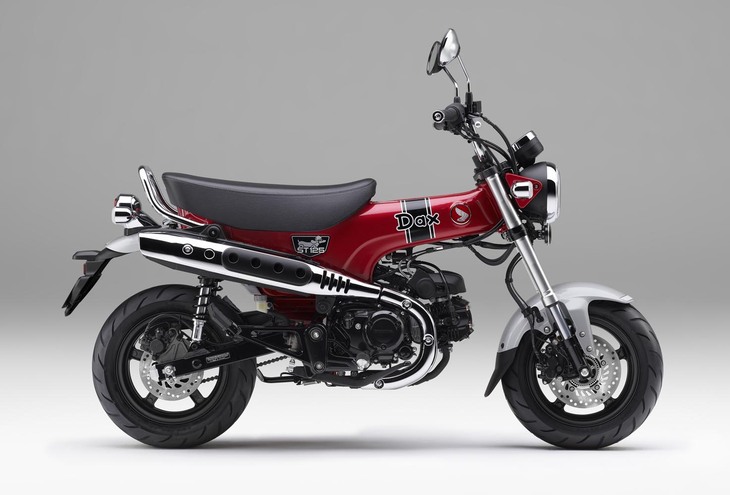 「ホンダ・ダックス125」は2022年7月に販売がスタートした。モノグレードで、価格は44万円。