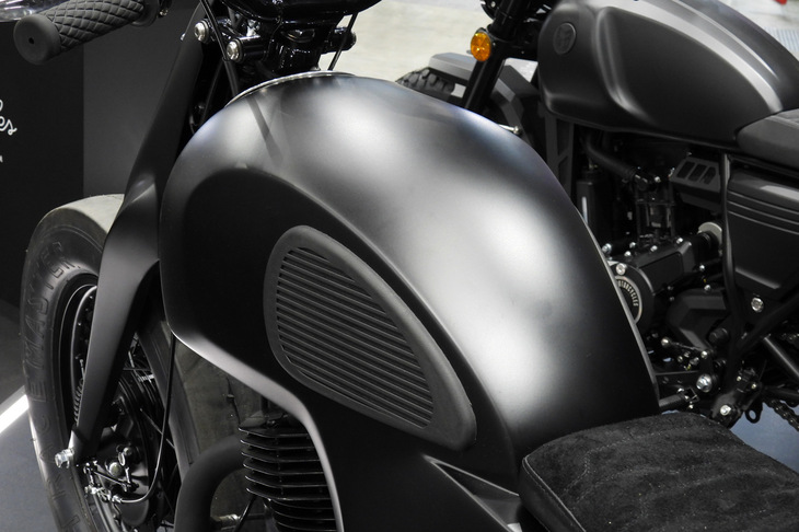 「マット・サバス250」のカスタムバイク。