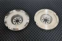 試作品の軽量フライホイール。TRDによると目下商品化を進めているところで、「設定をどうしよう」「価格をどうしよう」等の検討がなされているという。