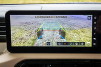 「Tプレミアム DELIMARUパッケージ」には、車両下部の路面を合成映像で確認できる「フロントアンダーフロアビュー」を含む「3Dマルチアラウンドモニター 移動物検知機能［MDO］」が標準で装備される。