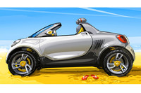 スマートが都会派ピックアップ「for-us」出展【デトロイトショー2012】の画像