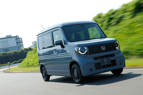 ホンダから、いよいよ電動の軽ワンボックス「N-VAN e：」が登場！ 人気の「N-VAN」をベースとした軽商用電...