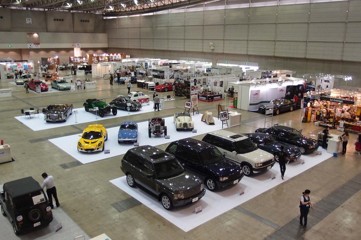 「オートモビル カウンシル2020」会場の様子。