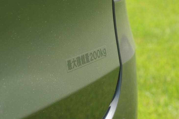 最大積載量は200kg。本格的に積みたい人は350kg積みの「エブリイ」を。