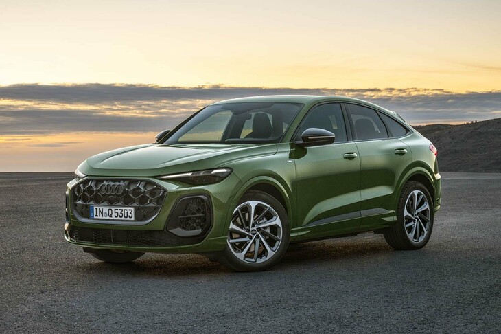 アウディQ5スポーツバック（写真はすべて欧州仕様車）