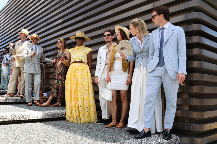 参考までに2024年春夏のモードは、パステルカラーが主流となりそうだ。