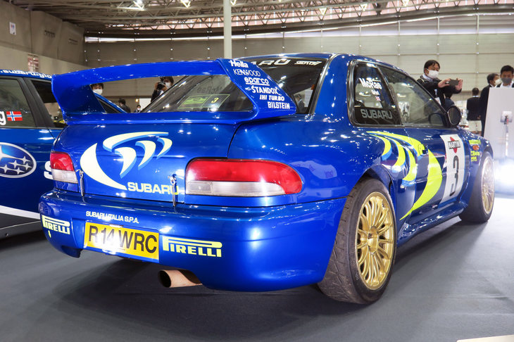 スバル・インプレッサ555 WRC（1998年）／主催者展示コーナー