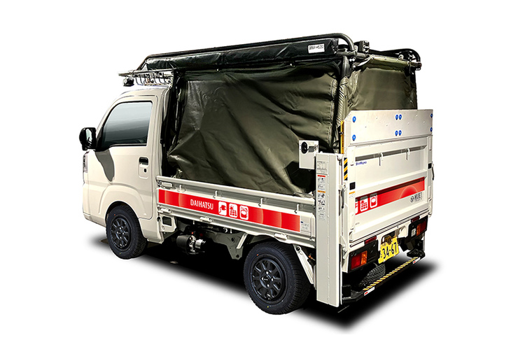 ハイゼット トラック リフト災害支援車（カスタマイズカー）