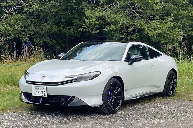 5代目の生産終了から実に24年を経て登場したホンダの新型「プレリュード」。発売から1カ月の受注台数は、月販目標である300台の約8倍となる2400台に達したという（2025年10月6日現在）。