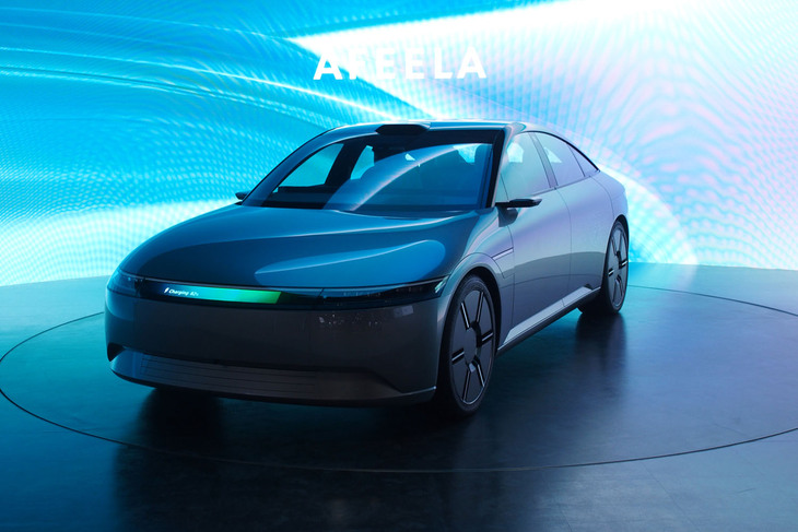 ソニー・ホンダモビリティの「アフィーラ プロトタイプ」。