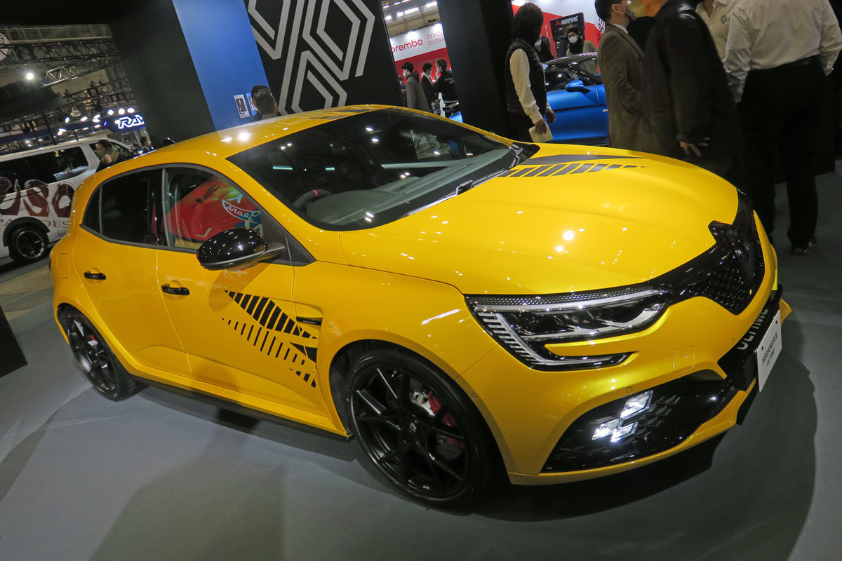 ルノー・メガーヌR.S.」に最終モデル 世界に先駆けて公開【東京オート