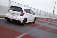 2016年11月～2017年2月における「ノート」の販売に占める「e-POWER NISMO」の割合は6.3％。独自の改良が施されたスポーツモデルとしては、高い比率となっている。