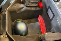 フロントの収納スペース。