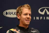 日本GPで3位入賞。4戦残して2011年シーズンのF1チャンピオンとなった、セバスチャン・ベッテル。