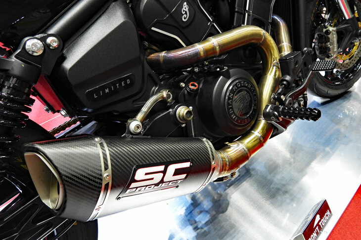 RSD（the Roland Sands Design）の手になる「インディアン・スカウト」。