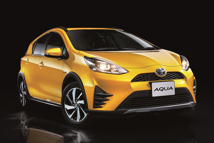 新グレードの「アクア クロスオーバー」。