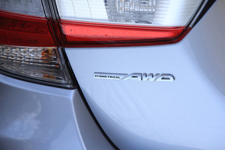 2リッターモデルと同じく、1.6リッターモデルにもFF車と4WD車の両方がラインナップされる。