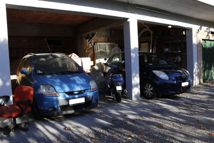 2020年11月、放置されていたころのルチアの「マティス」。この数カ月後に復活を遂げた。