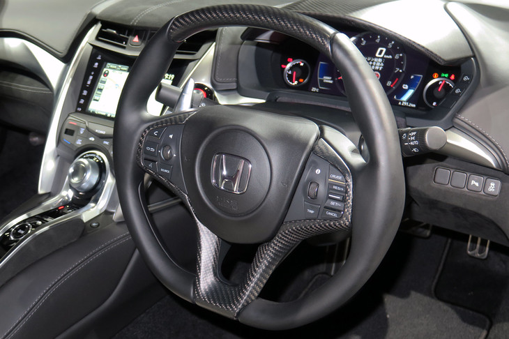 ホンダNSXタイプS（ステアリングホイール）