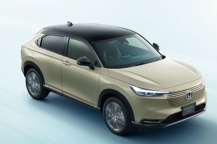 2代目「ホンダ・ヴェゼル」は2021年4月23日に発売。価格は227万9000円～329万8900円。