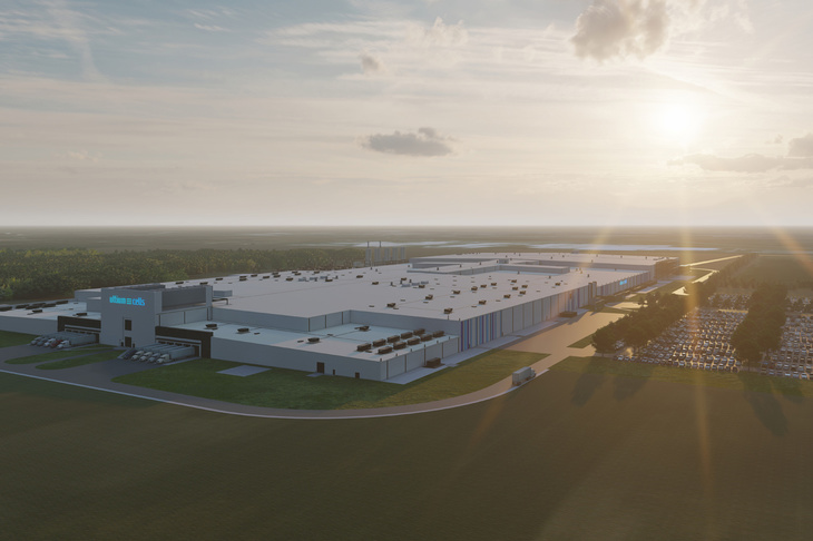 LGとゼネラルモーターズは今日でも強い協力関係にある。写真は両社の合弁会社がミシガン州ランシングに建設予定の、米国で3番目の電池製造工場。