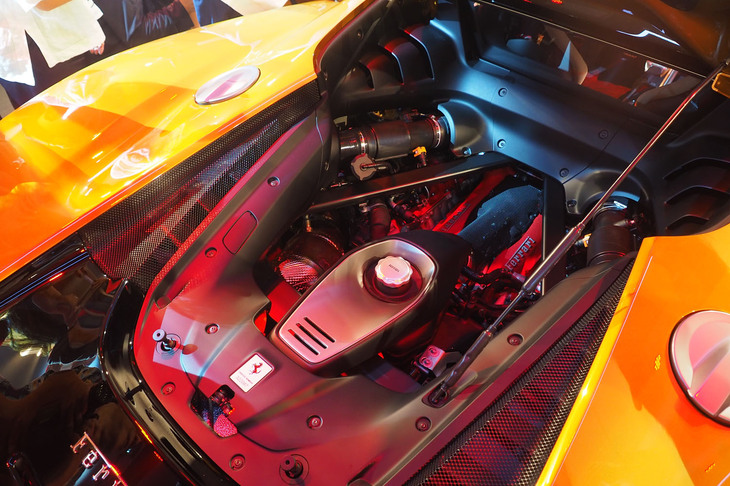 フェラーリ849テスタロッサ（エンジン）