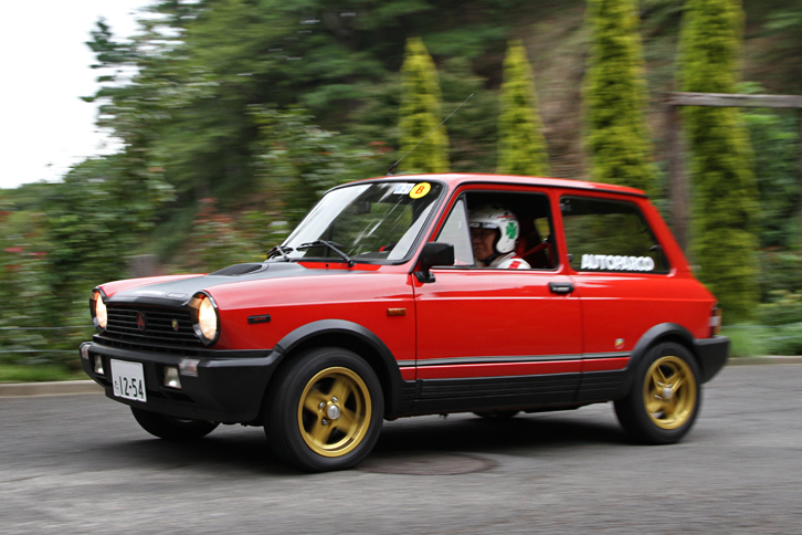 1985年「アウトビアンキA112アバルト」。A112アバルトのデビューは1971年で生産終了は1985年だから、これは最終モデルである。